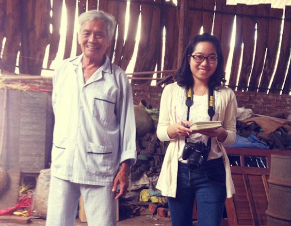 Yeu mot co nang phong vien, ban dam khong? hinh anh