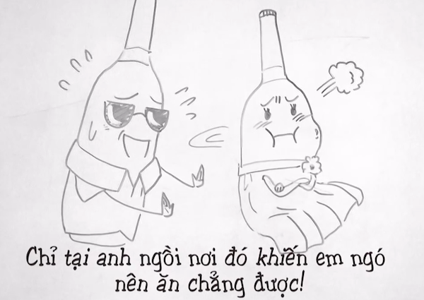 Clip 'Minh cuoi nhau di' hai huoc hinh anh