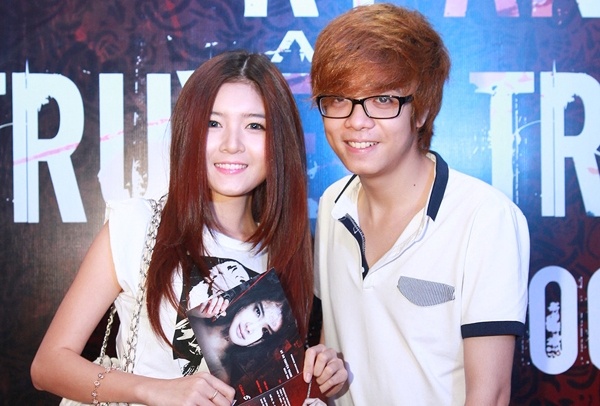 Bùi Anh Tuấn khi còn thân thiết bên hot girl Lily Luta.