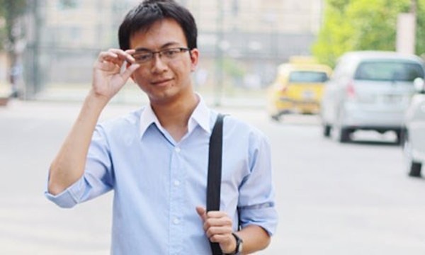 Nguyễn Thành Trung - thủ khoa 30 điểm năm 2013 của đại học Bách khoa Hà Nội.
