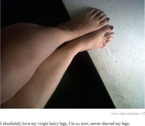 Các cô gái hiện thể hiện quan điểm có phần tự hào với vẻ ngoài đầy lông khiến không ít cư dân mạng ném đá, không ngừng phản đối.