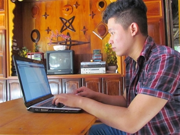 Nam sinh lop 11 la chu nhan Mang xa hoi hoc tap VN hinh anh