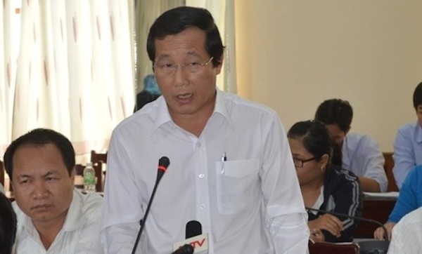 Ông Trần Bá Hùng cho rằng do sai sót nên mới vào nhầm điểm.