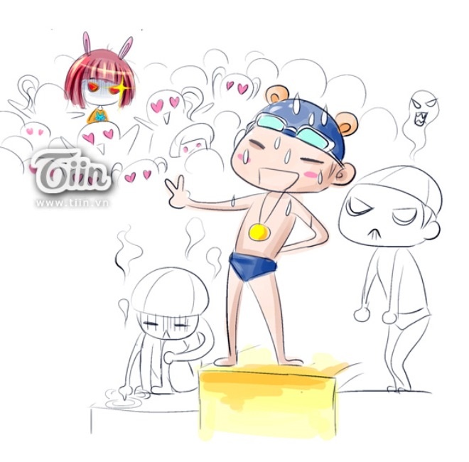 Anh giỏi giang, em rất tự hào. Nhưng cứ nghĩ đến việc có nhiều fan nữ hâm mộ là em lại không chịu nổi. Chịu sao được khi ánh mắt họ cứ nhìn chằm chằm vào anh cơ chứ.