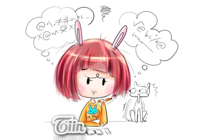 Con gái là chúa hay ghen. Hơi một tí cũng đã ghen rồi. Nhất là những lúc ngồi vẩn vơ như thế này.