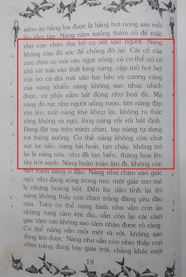 Đoạn văn viết về chuyện 18+ trong truyện cổ tích cho thiếu nhi.