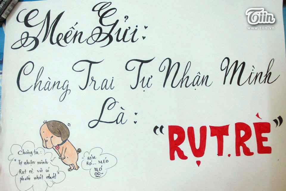 Thích anh chàng học cùng lớp võ Judo từ lâu nhưng chưa dám ngỏ lời, cô bạn với nickname Huyền Thoại Ao Cá đã vẽ một bộ tranh để tỏ tình với anh chàng.