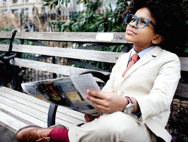 Thoi trang cua doanh nhan 9 tuoi khien dan mang thich thu hinh anh