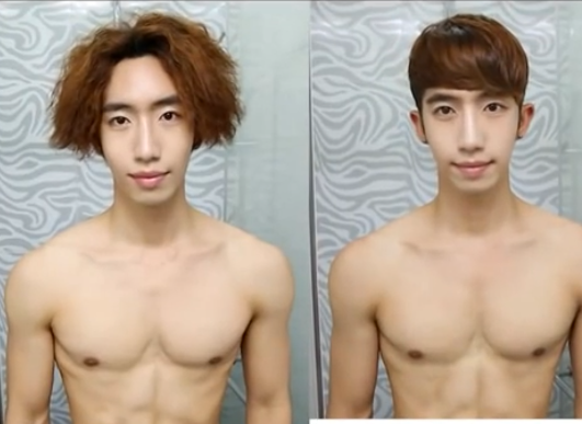 Clip bien hoa thanh anh chang dien trai, co than hinh 6 mui hinh anh