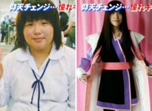 Khong the cosplay dep, nu sinh quyet giam 53 kg hinh anh