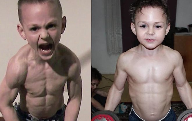 Clip hai anh em nha Stroe tap luyen hinh anh