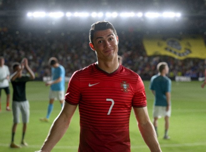 Clip quang cao voi hang loat sieu sao bong da gay sot hinh anh