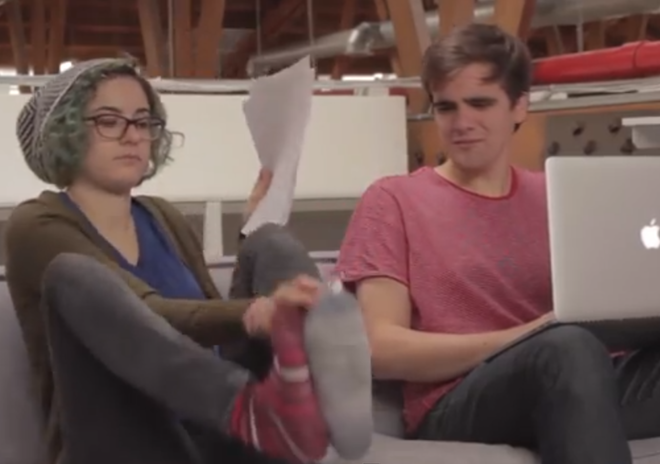 Clip vach tran su that ve nhung co nang luoi bieng hinh anh