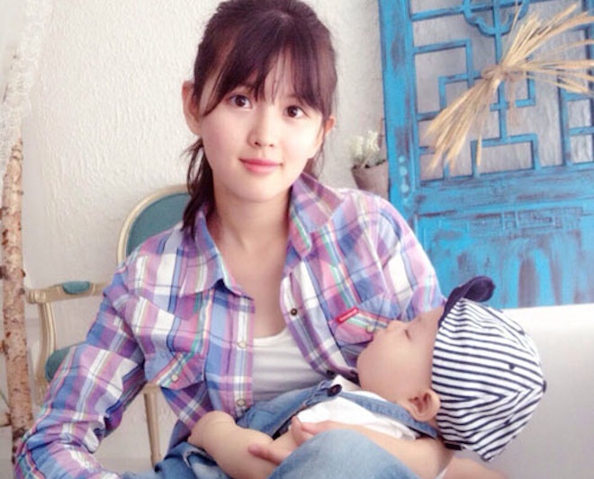 8 thieu nu noi tieng voi biet danh 'co be tra sua' hinh anh