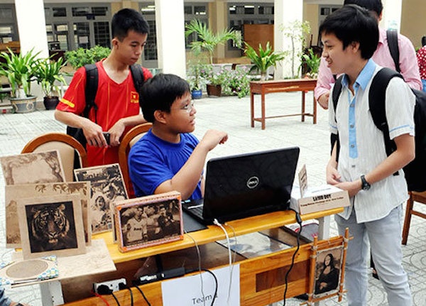 Nhung sang tao bat ngo cua hoc sinh hinh anh