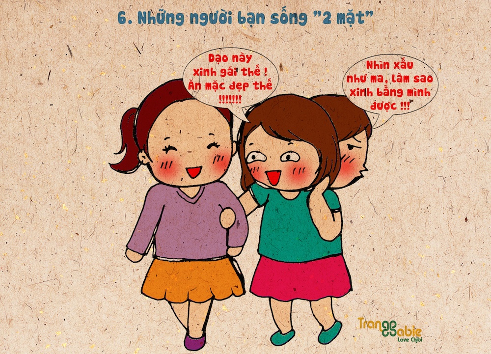 Tranh vui: 6 kieu ban be xau tinh thuong gap hinh anh