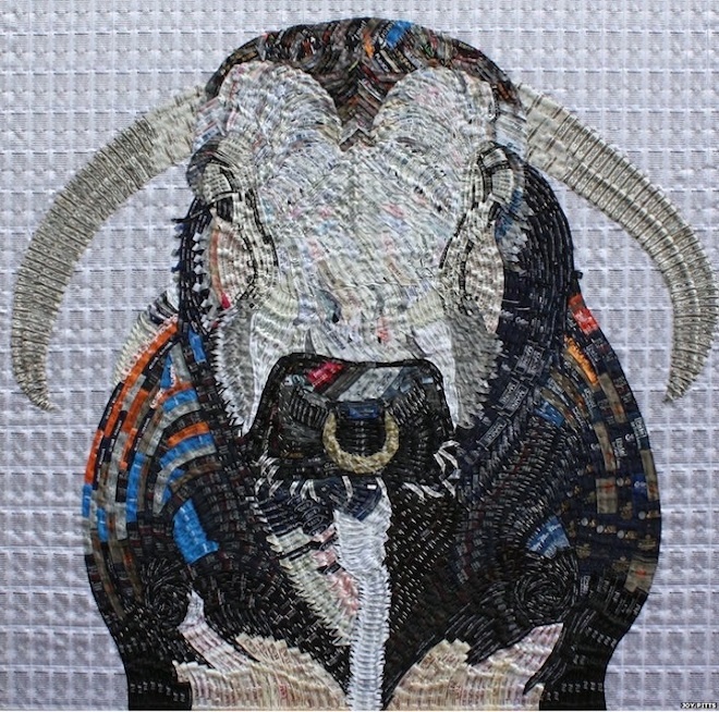 Cho đến nay, Joy đã tạo ra những bức chân dung động vật sống động như thỏ, bò, ngỗng …