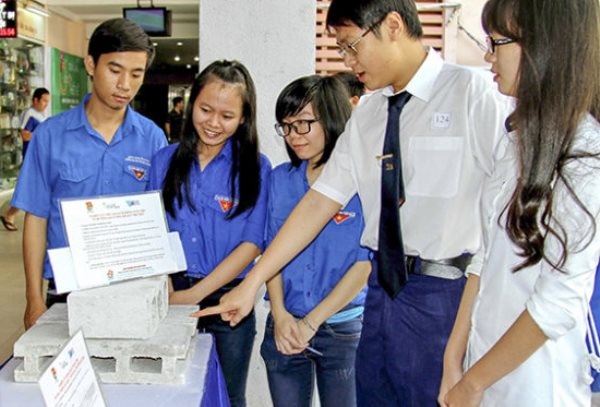 Che tao gach khong nung tu giay hinh anh