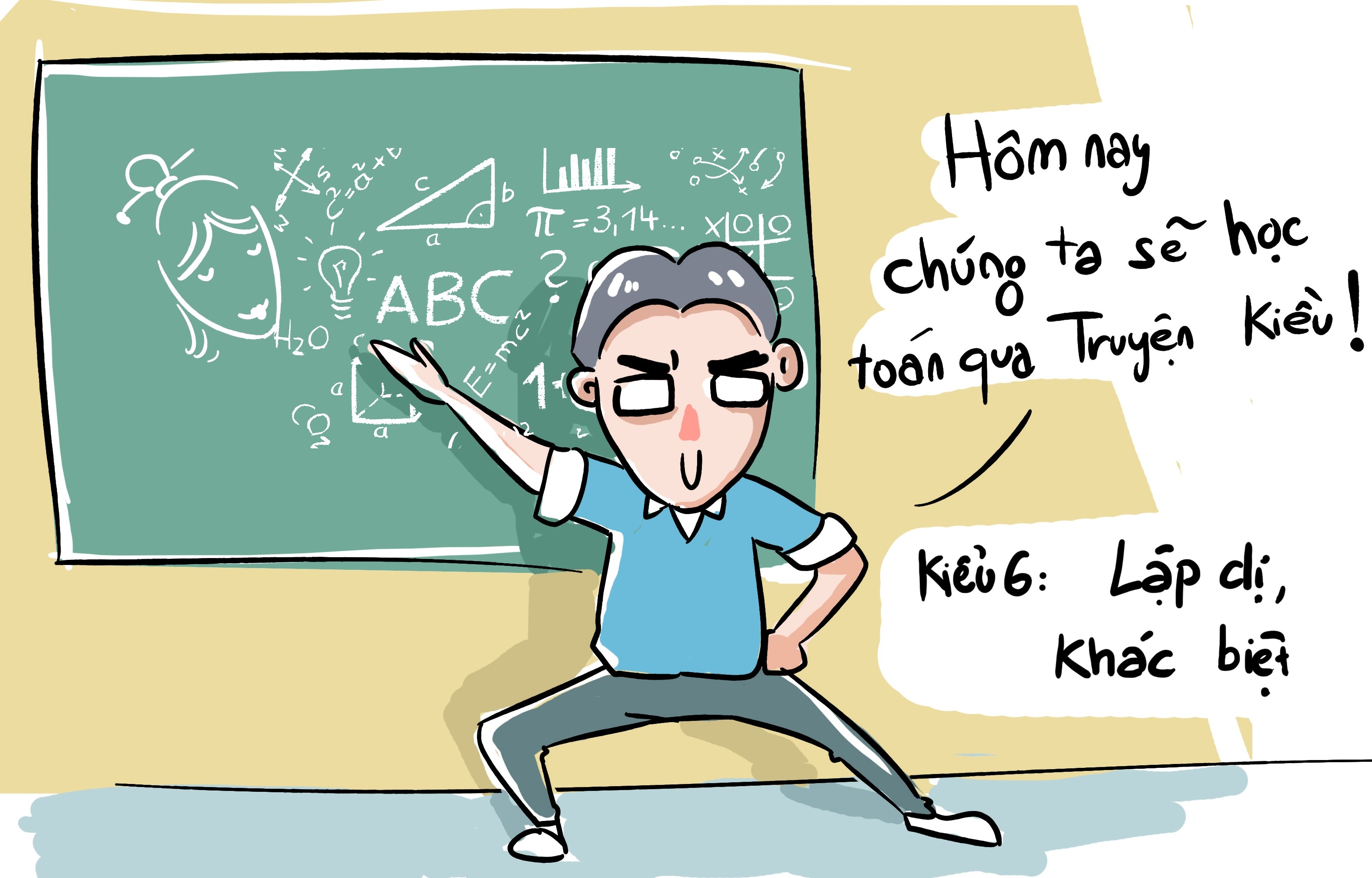 Nhung kieu thay co giao thuong gap khi den lop hinh anh