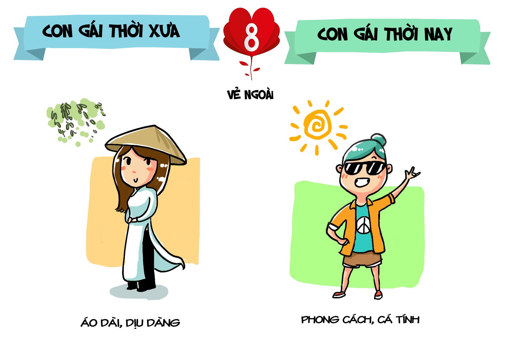 khac biet con gai xua va nay anh 1