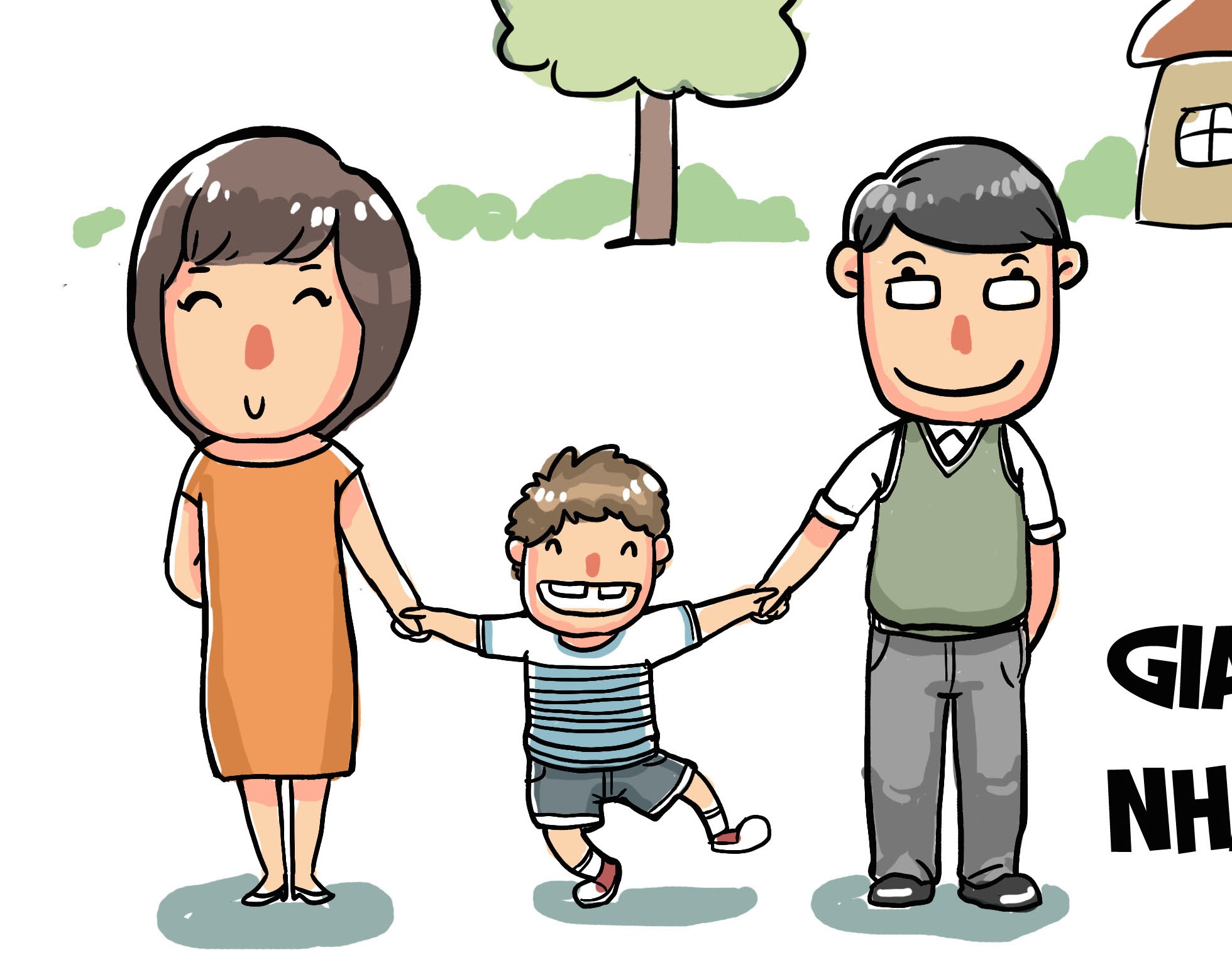 Hi hoa: Voi ban, gia dinh co y nghia nhu the nao? hinh anh
