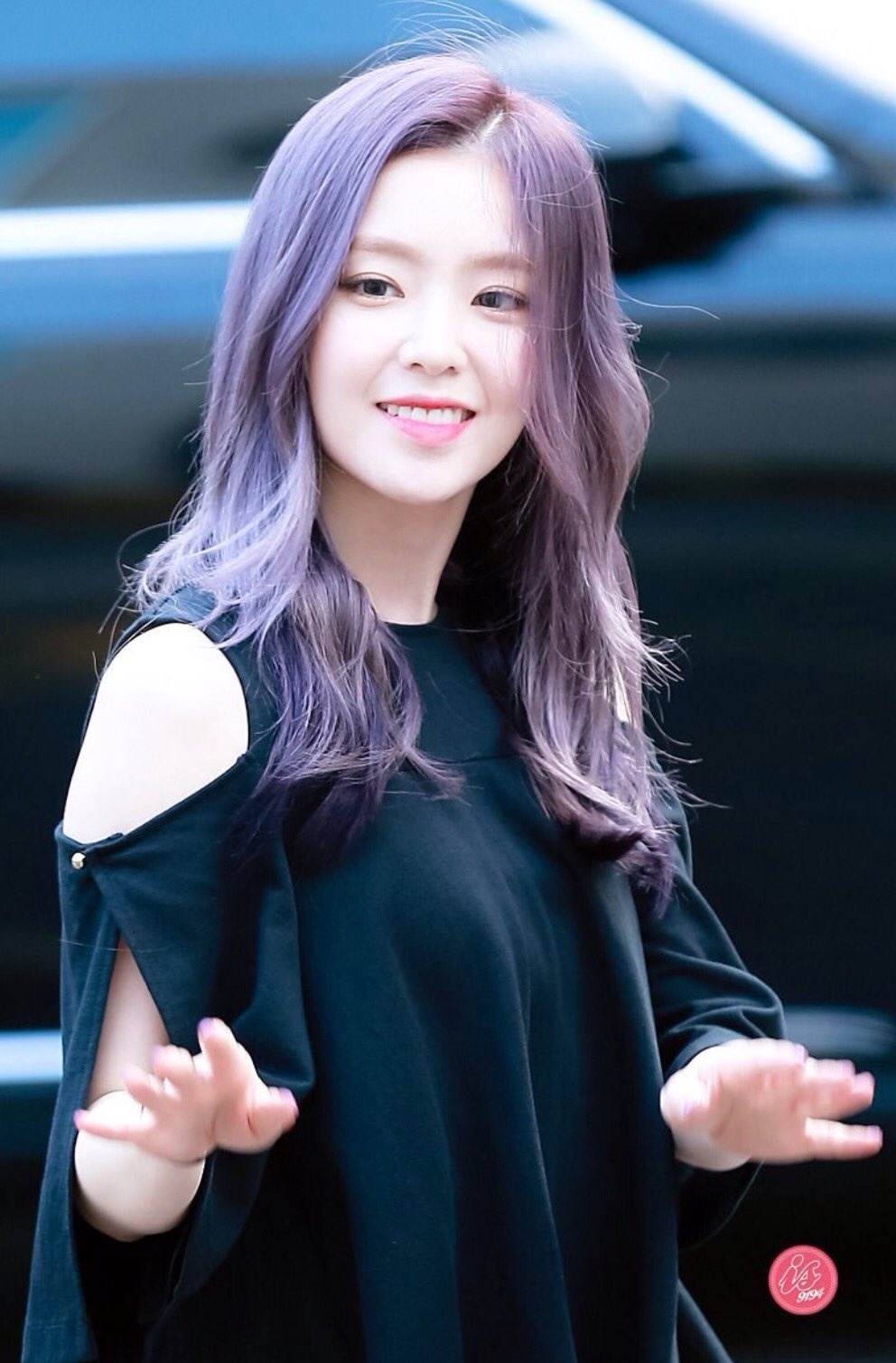 sao han nhuom toc tim anh 1