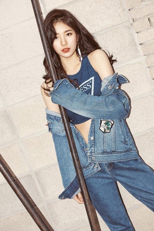 sao nữ hàn mặc đồ denim ảnh 6 sao nu han mac do denim anh 6