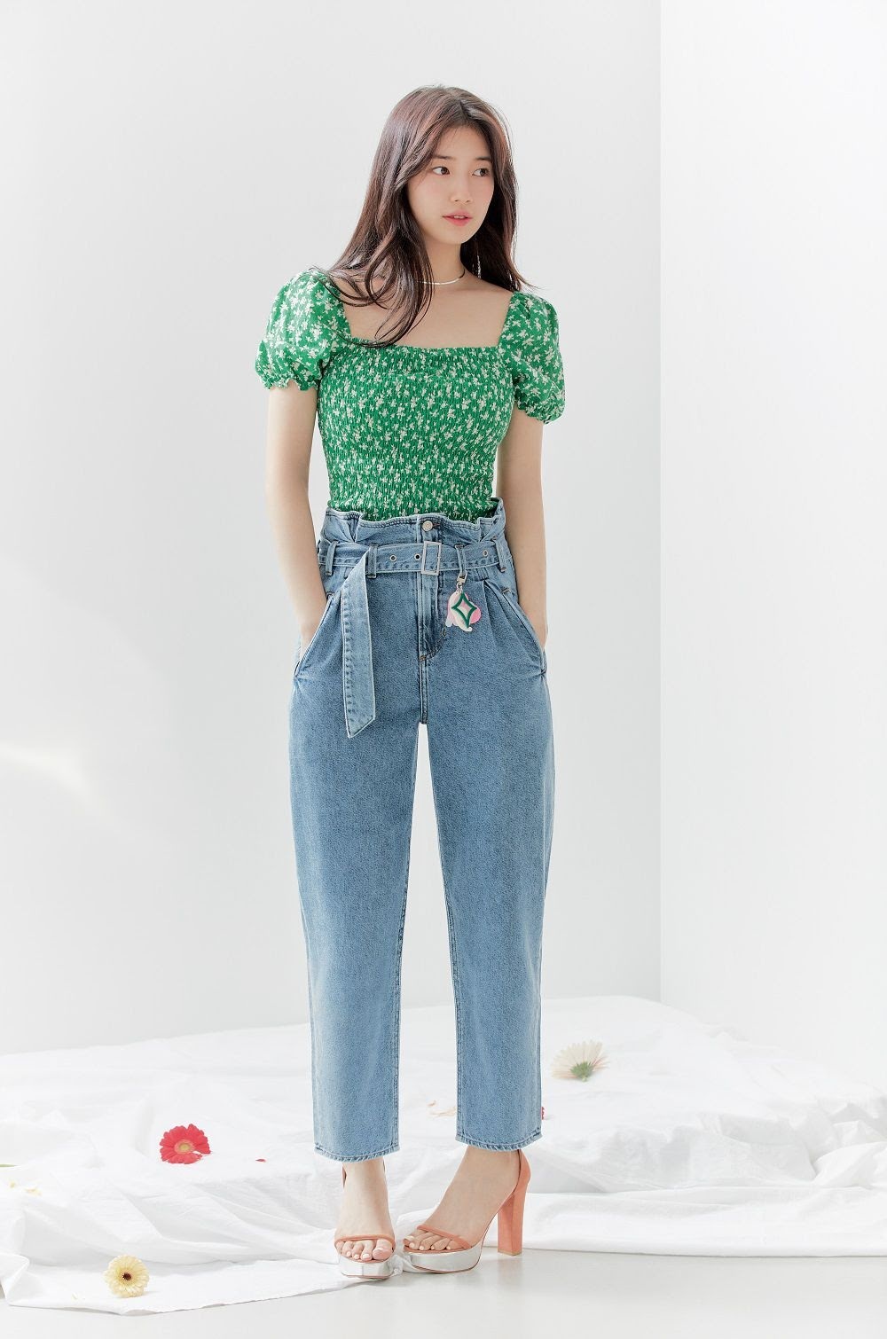 sao hàn mặc đồ denim ảnh 5 sao han mac do denim anh 5