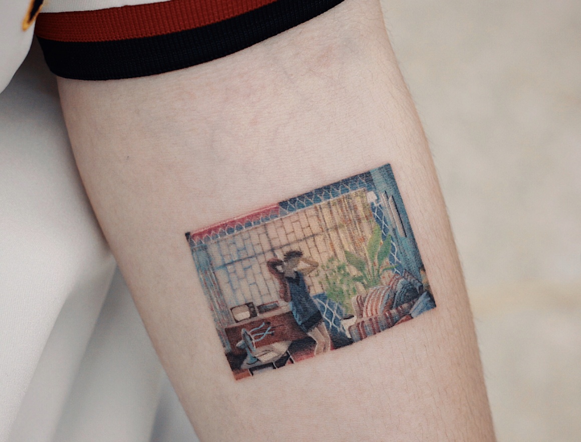 hinh xam lay cam hung tu kpop anh 3