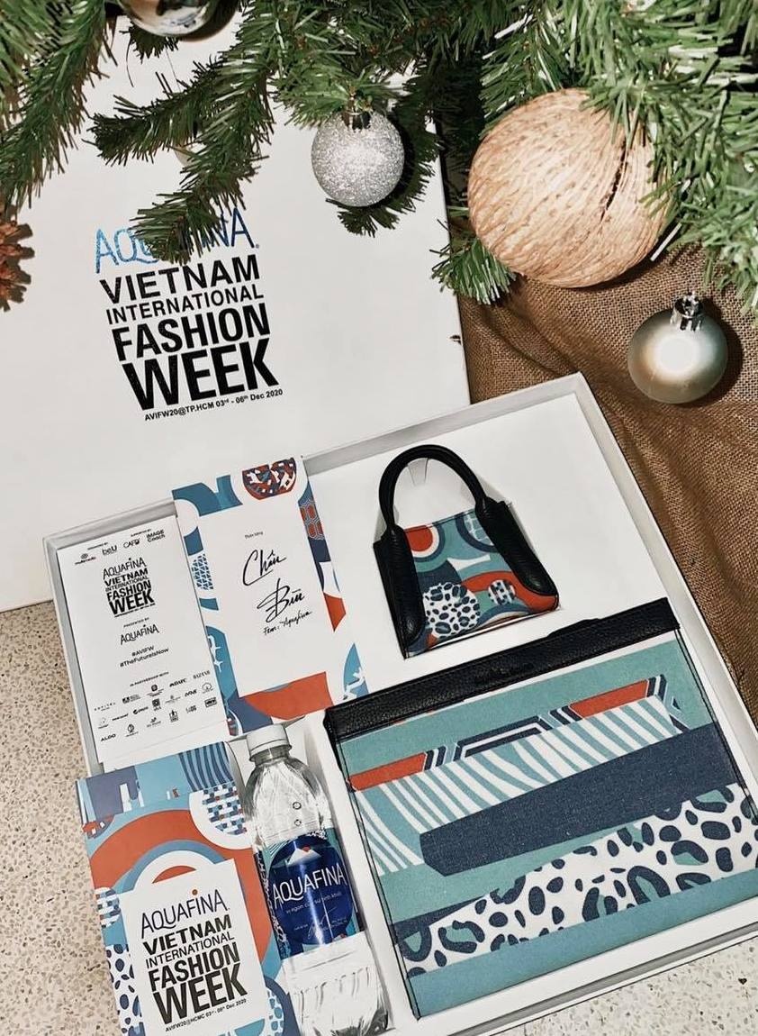 Aquafina Tuan le Thoi trang Quoc te Viet Nam 2020 anh 5
