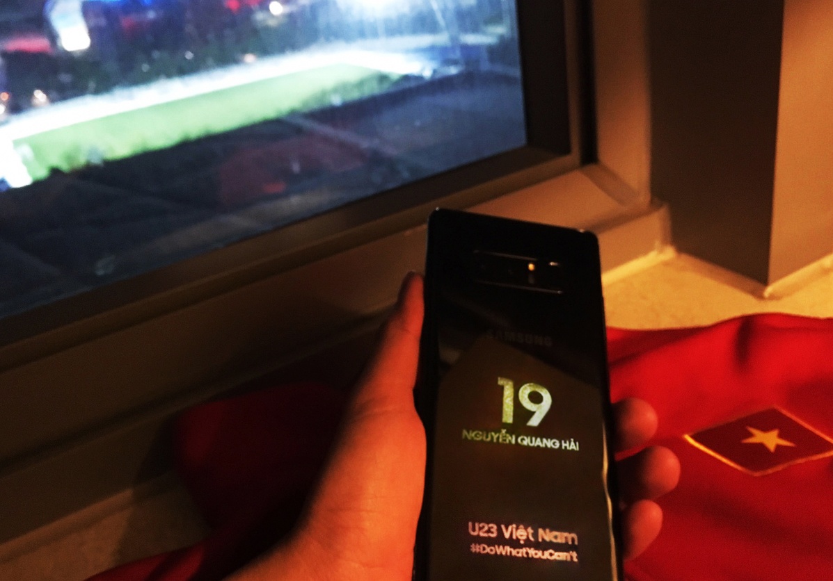 Samsung tặng mỗi cầu thủ U23 một chiếc Note 8 ảnh 3 Samsung tang moi cau thu U23 mot chiec Note 8 anh 3
