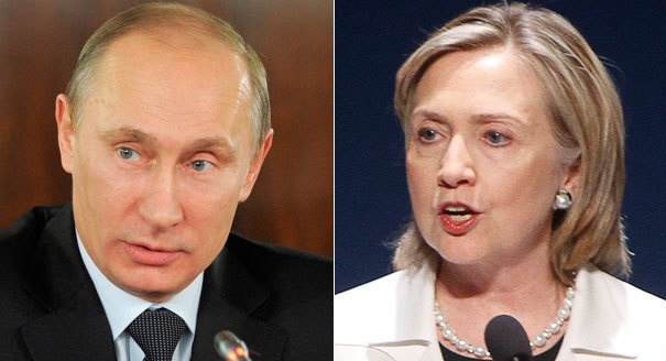 Putin can thiep bau cu My: Cu tra dua voi ba Clinton hinh anh