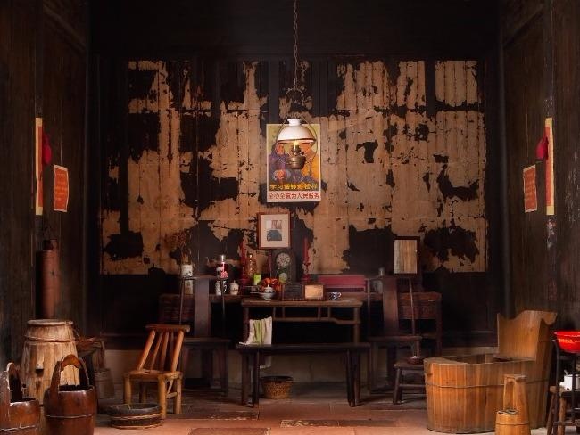 Nha co 300 tuoi duoc van chuyen tu Trung Quoc sang My hinh anh