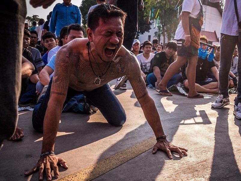 Tin do Phat giao gao thet tai le hoi xam minh hinh anh