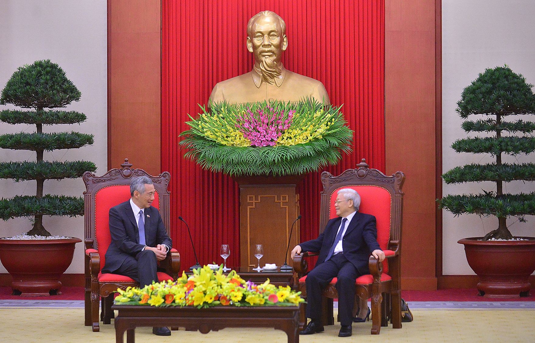 thủ tướng Singapore thăm Việt Nam ảnh 2 thu tuong Singapore tham Viet Nam anh 2