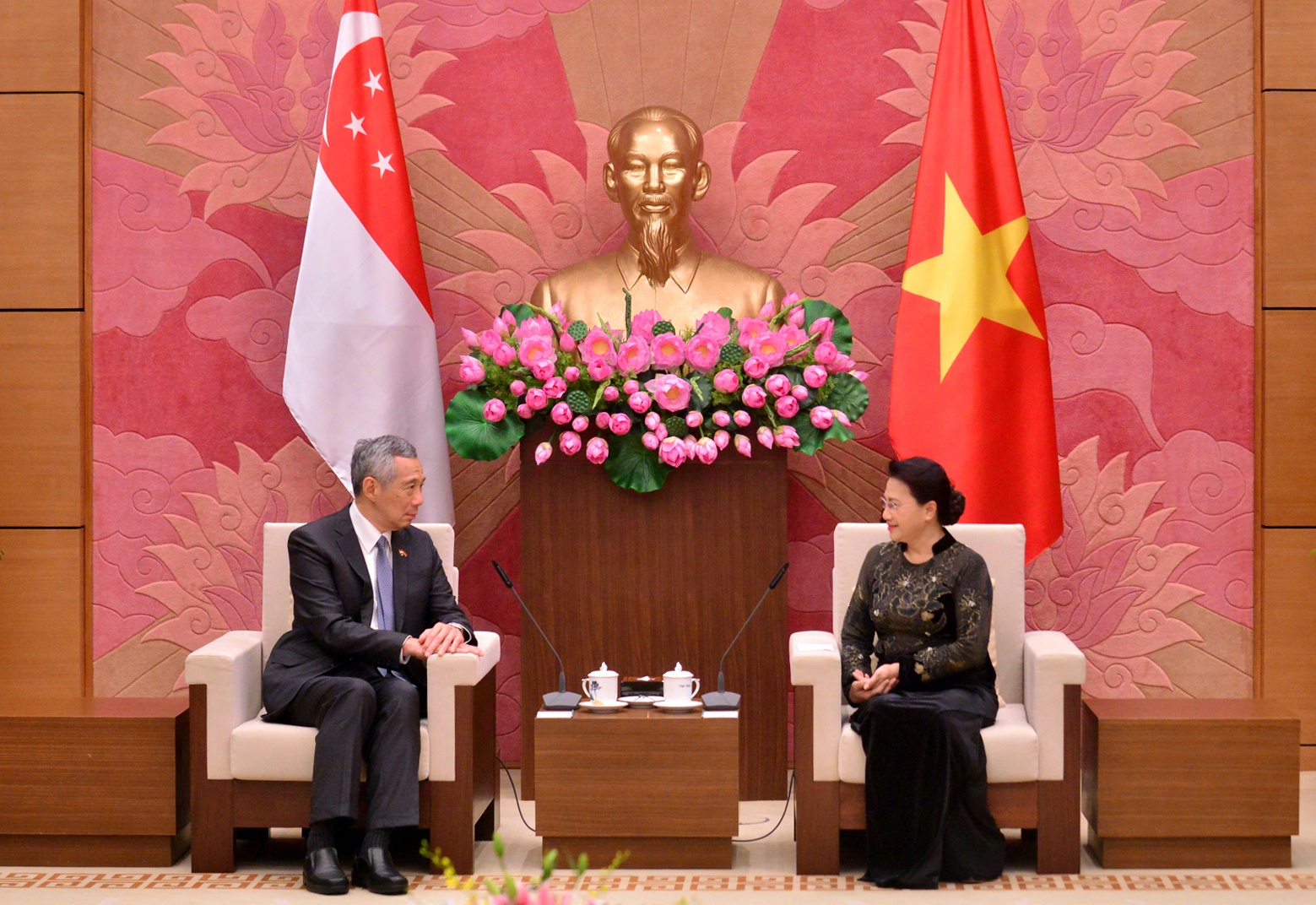 thủ tướng Singapore thăm Việt Nam ảnh 3 thu tuong Singapore tham Viet Nam anh 3