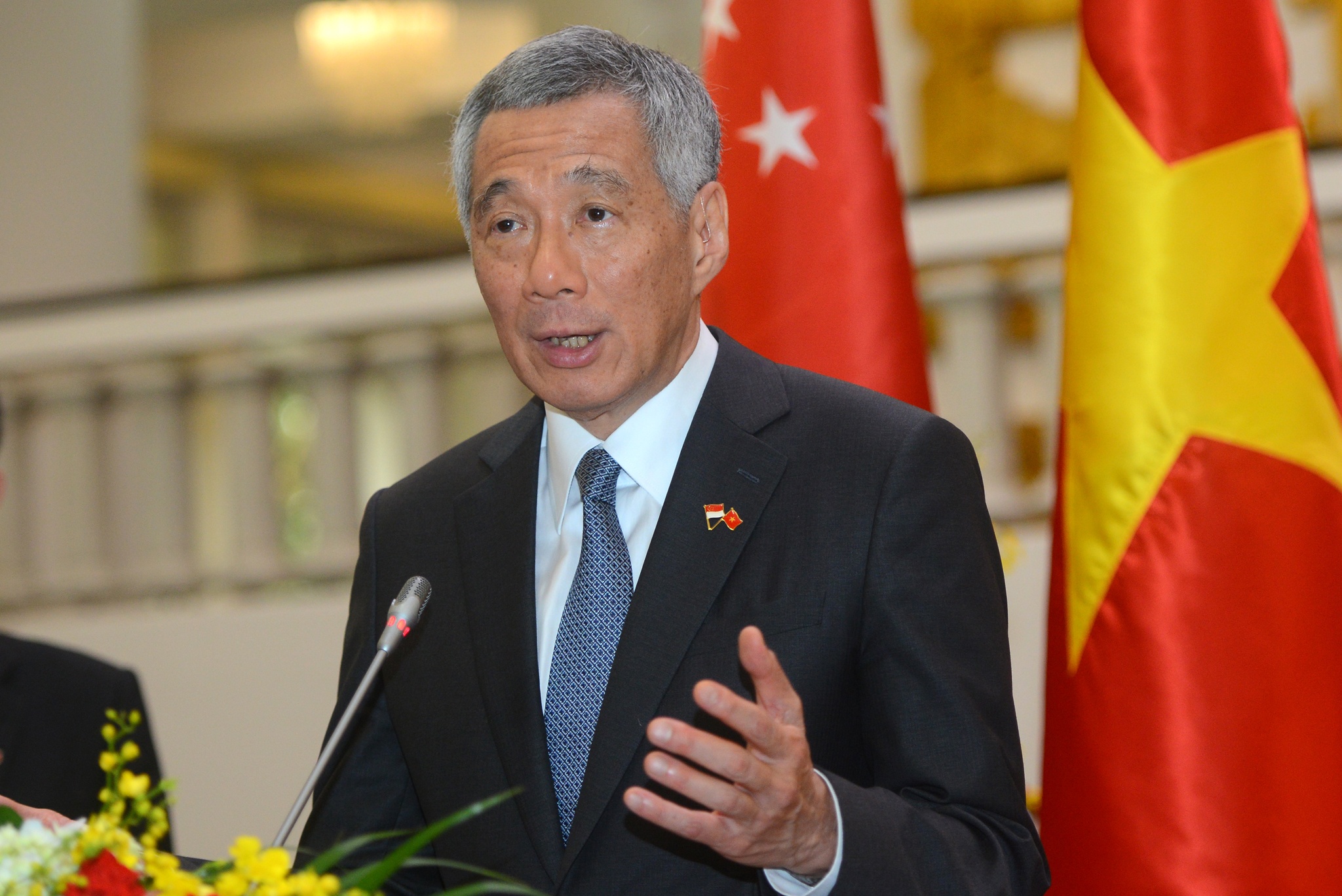 Thu tuong Singapore tham Viet Nam anh 1