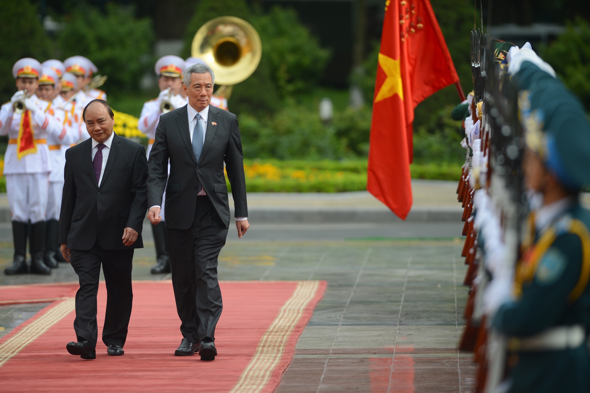 thủ tướng Singapore thăm Việt Nam ảnh 6 thu tuong Singapore tham Viet Nam anh 6