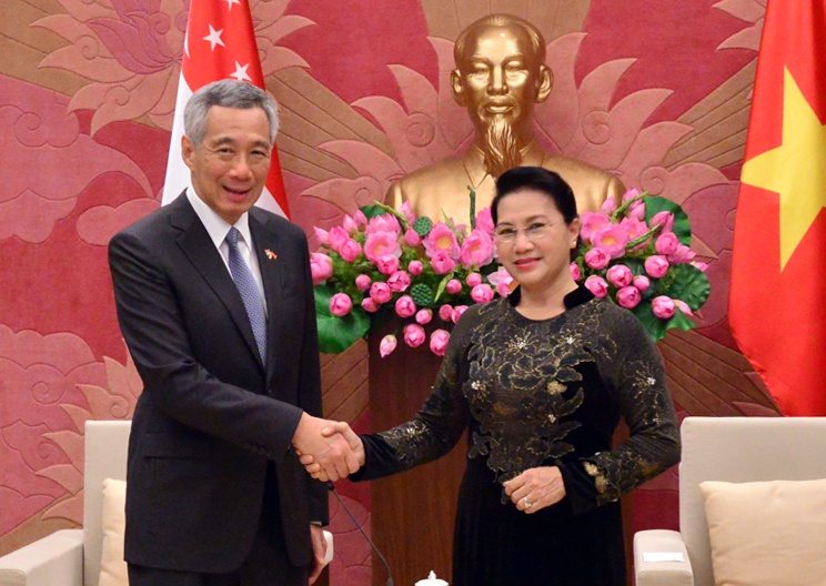 thủ tướng Singapore thăm Việt Nam ảnh 4 thu tuong Singapore tham Viet Nam anh 4