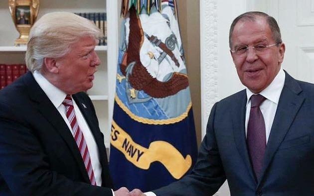 Ong Trump lan dau gap ngoai truong Nga de ban ve Syria hinh anh