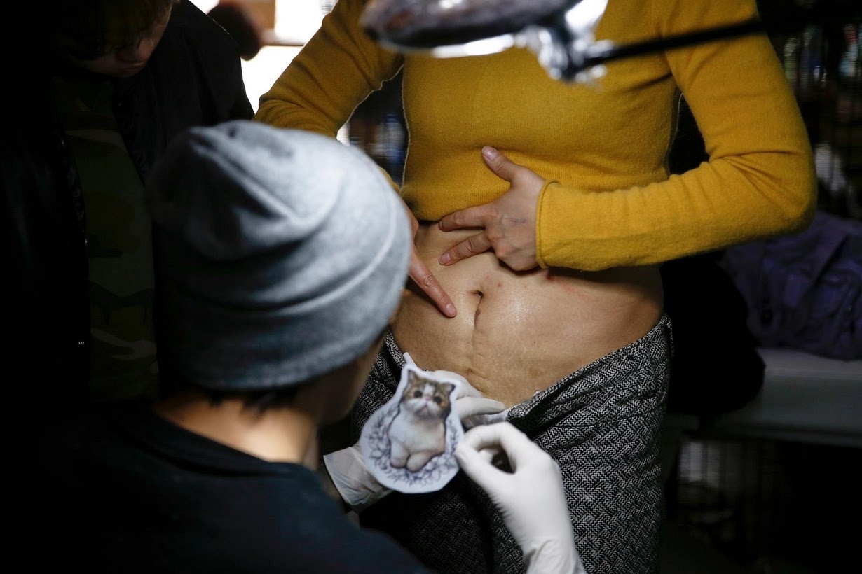 phu nu xam minh o Trung Quoc anh 2