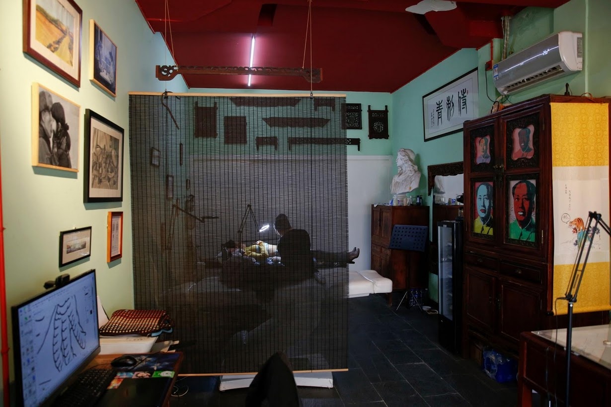 phu nu xam minh o Trung Quoc anh 5