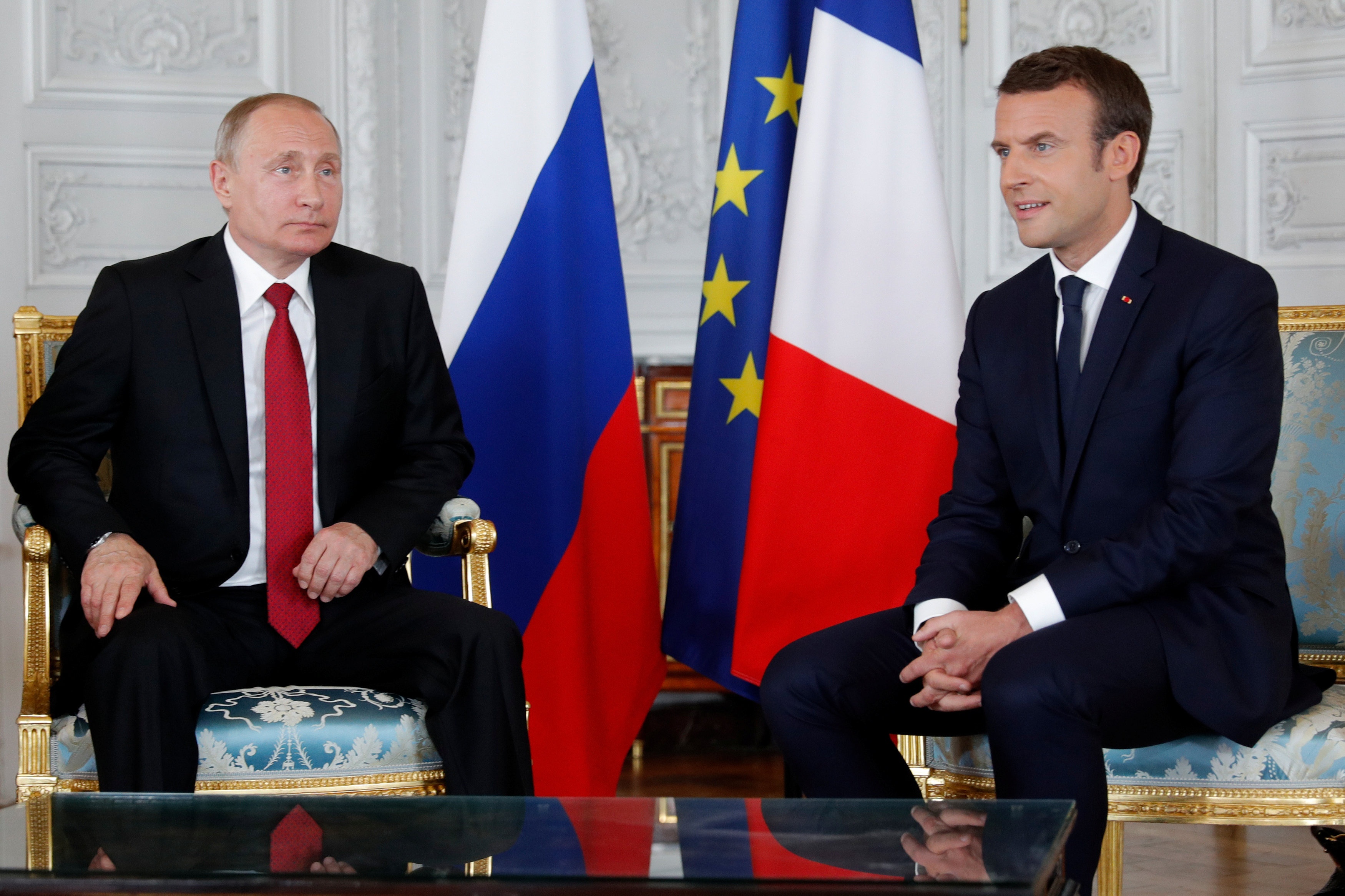 Macron gap Putin anh 7