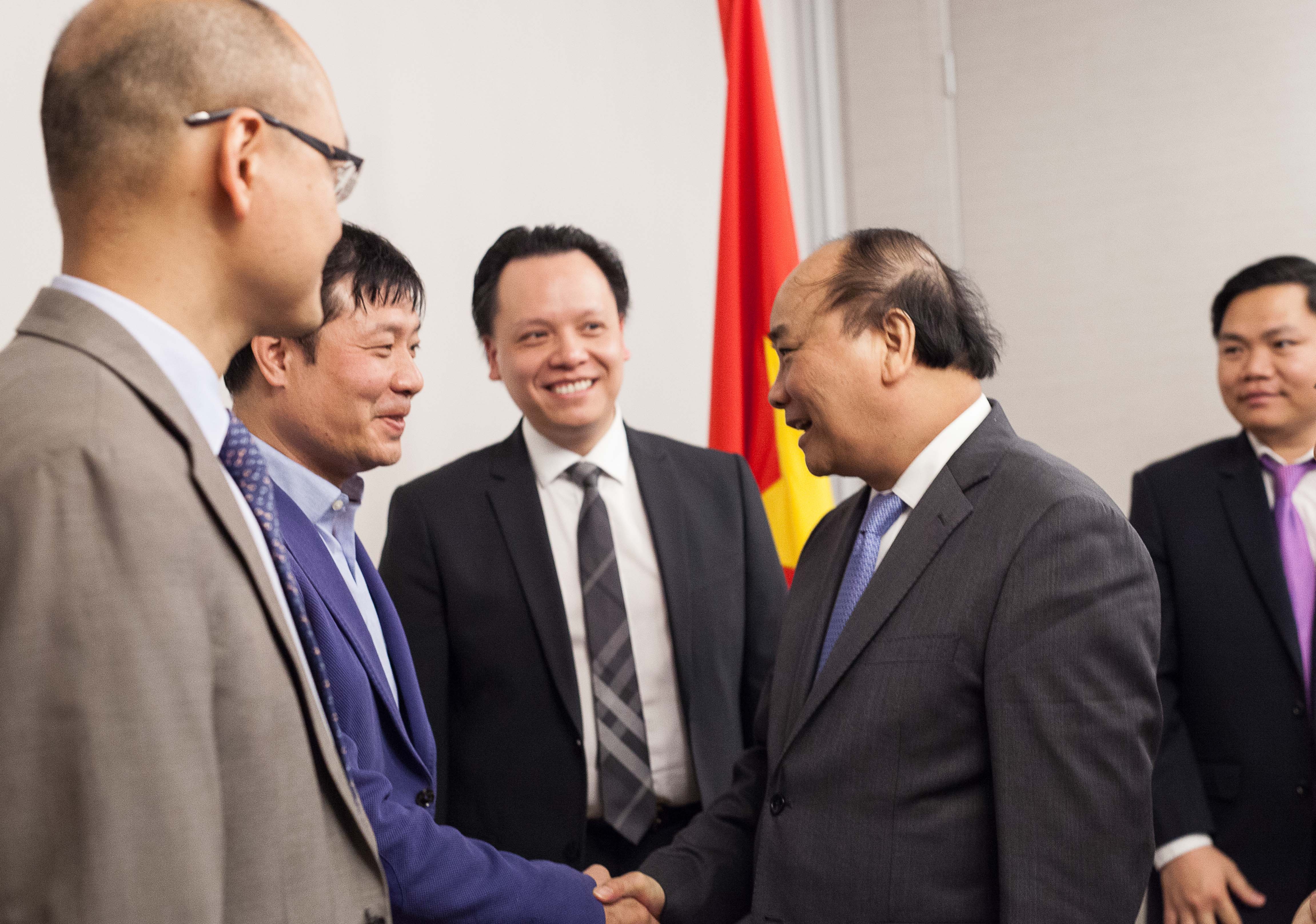 thu tuong gap go doanh nhan goc Viet anh 1