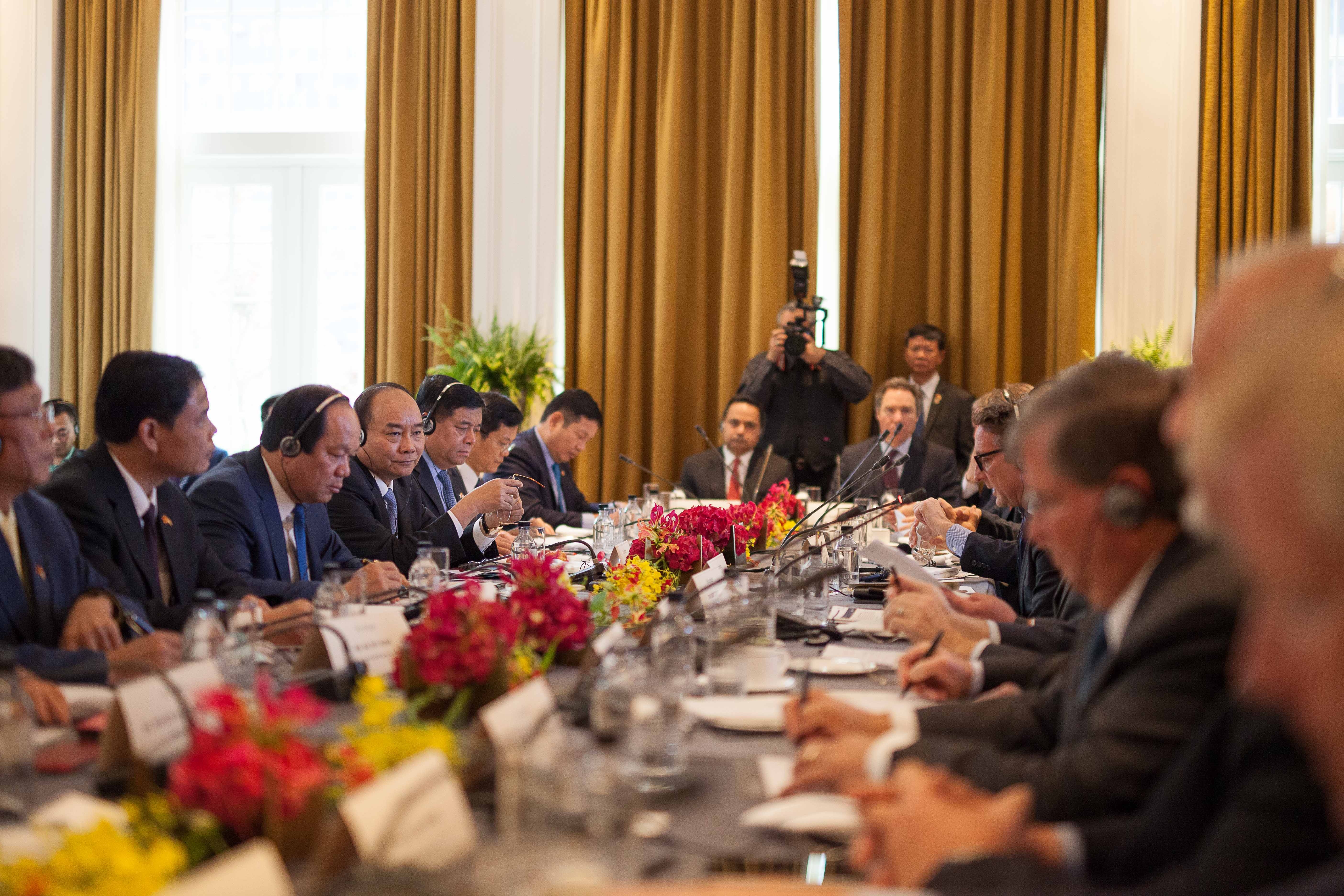 thu tuong Nguyen Xuan Phuc gap tong thong Trump anh 5