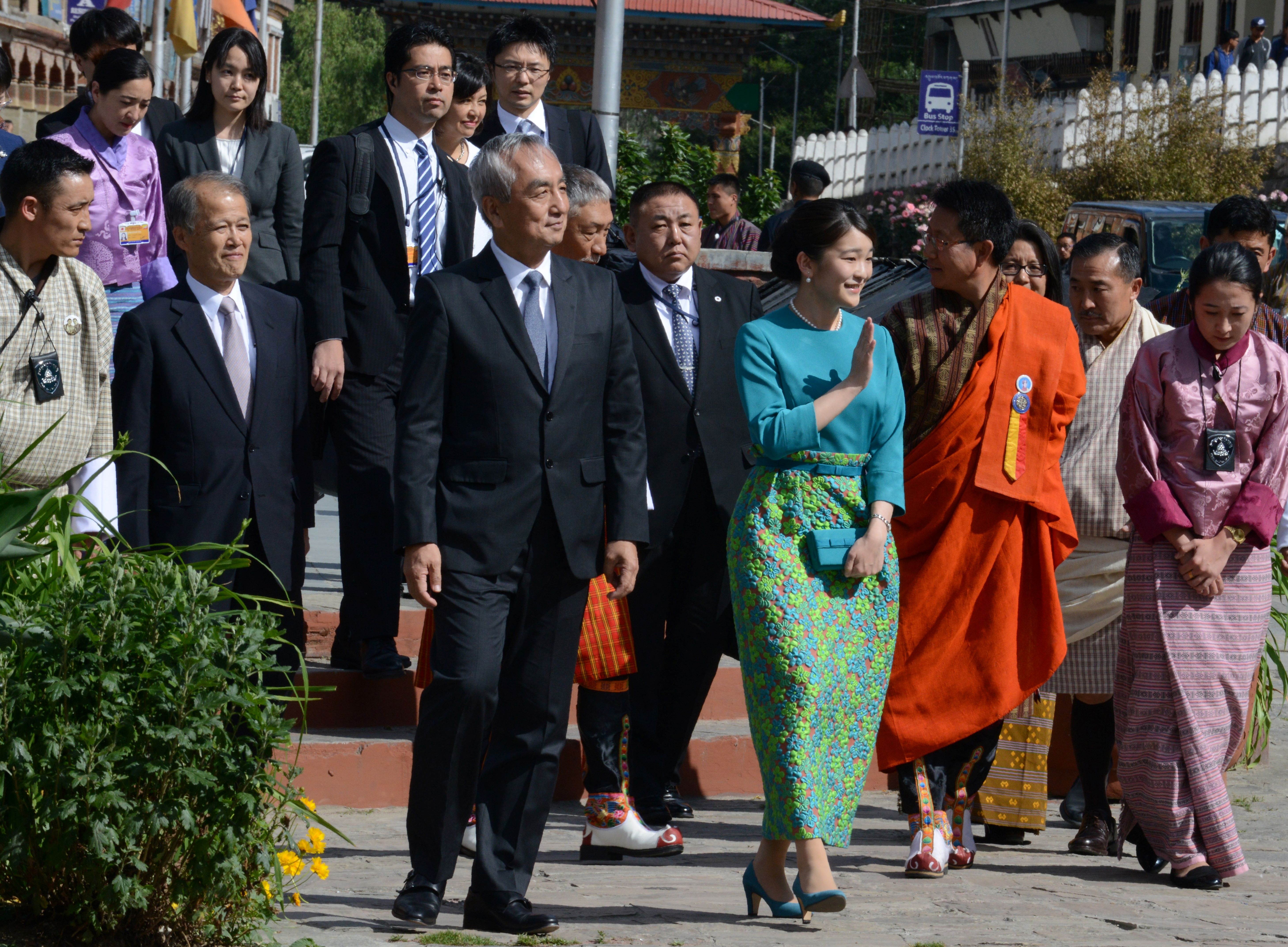 cong chua Nhat Ban ban cung o Bhutan anh 4