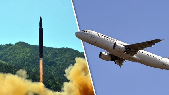 So ten lua, Air France mo rong vung cam bay quanh Trieu Tien hinh anh