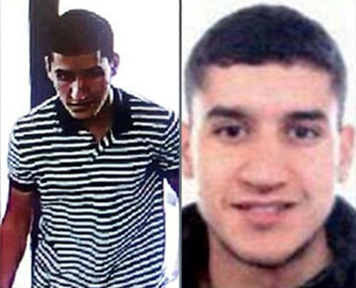 Cuoc cham tran giua canh sat va khung bo Barcelona anh 1