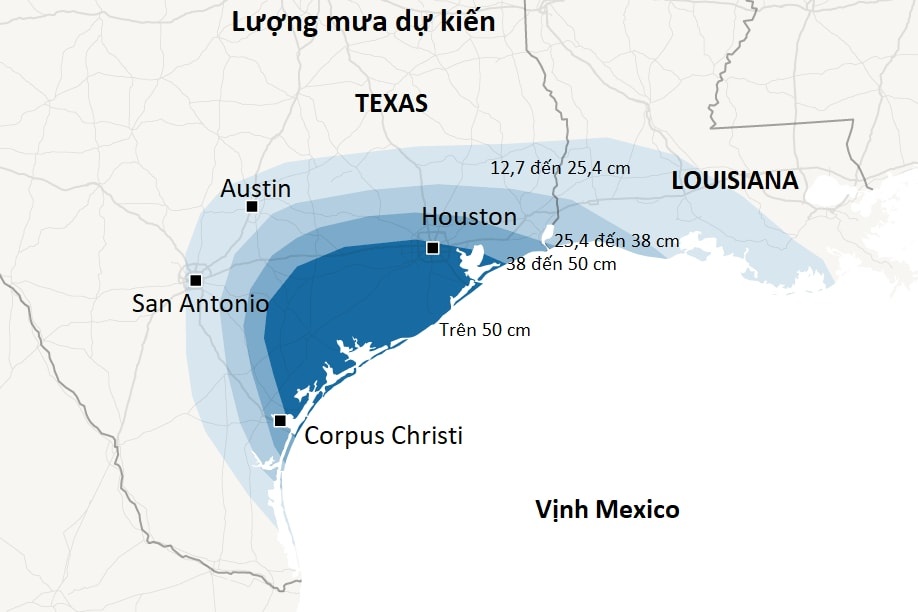 Sieu bao Harvey manh co nao? anh 3