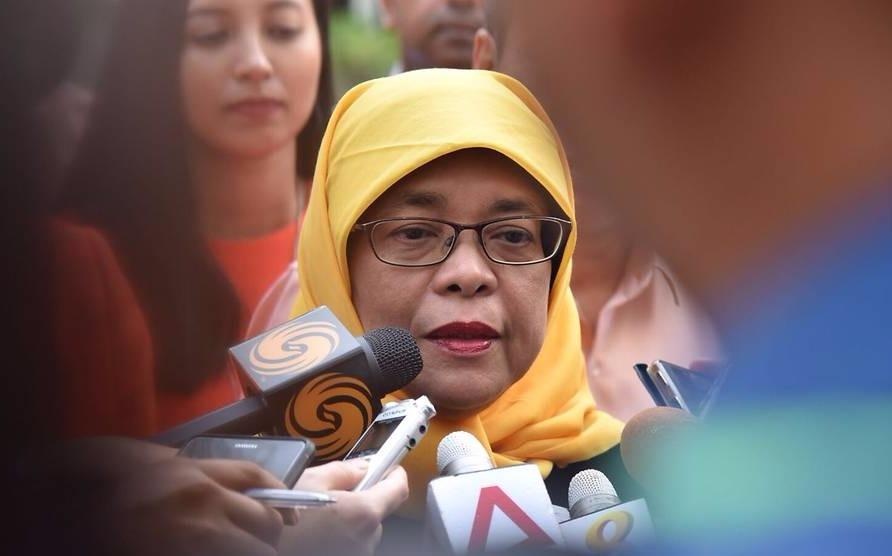 Singapore sap co nu tong thong dau tien trong lich su hinh anh